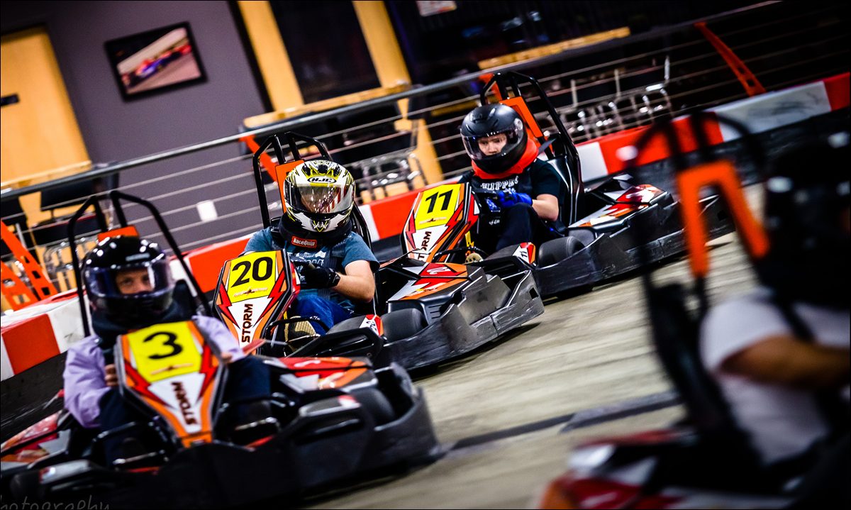 High Voltage Indoor Karting
